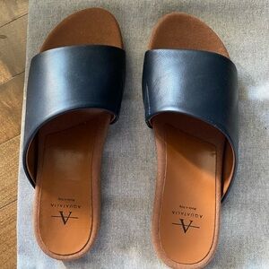 Aquatalia Italian Leather “Dedra Napa” sandals